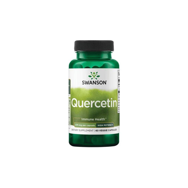 Swanson's Quercetin 475 mg dietary supplement supports immunity with high-potency antioxidant effects in each of its 60 veggie capsules.